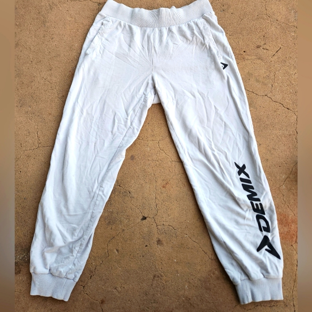 Demix White Sweatpants Joggers